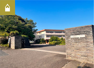 台原中学校 約1,200m〜約1,230m（徒歩 約17〜18分）