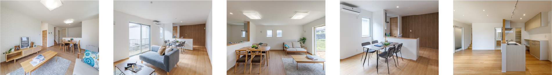 内観画像：ループする各家賃並み物件