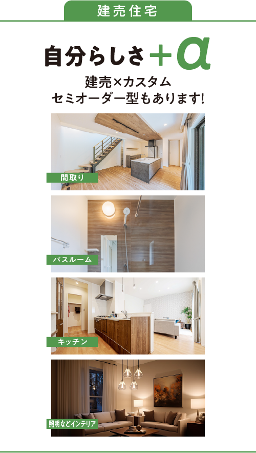 画像：建売住宅の注文ポイント
