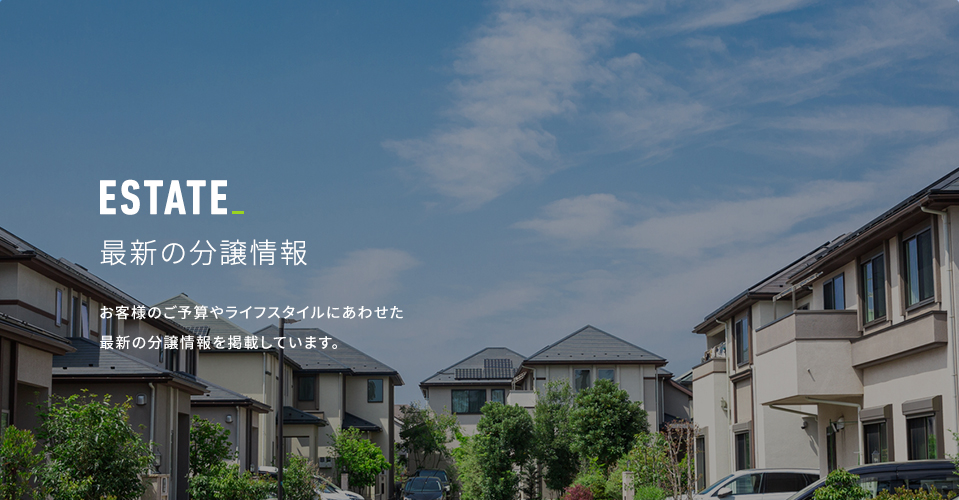 最新の分譲情報