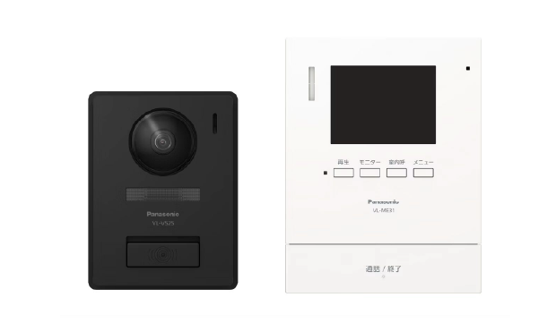 録画機能付きのテレビドアホン